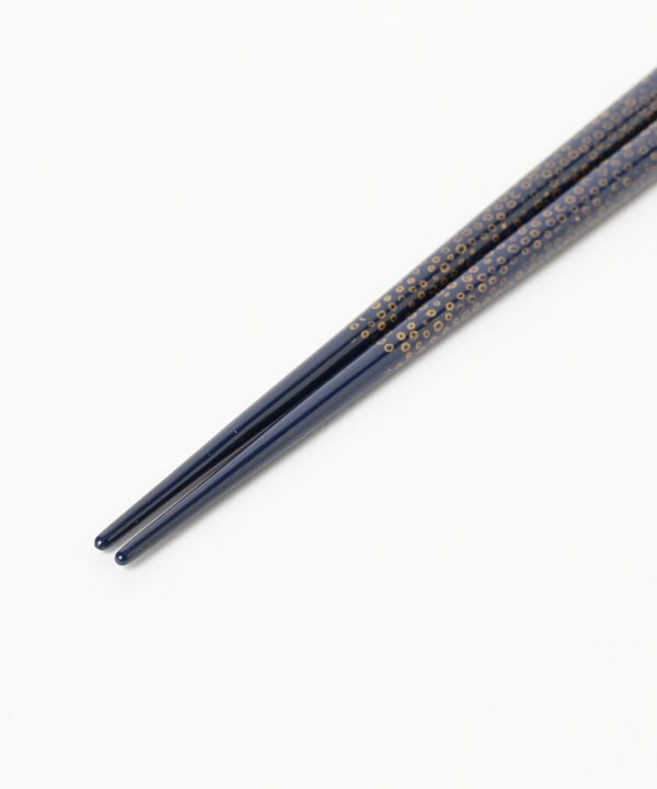 Ishida Japanese Chopsticks Shellwork Abalone Color Rabbit Wooden (Natu