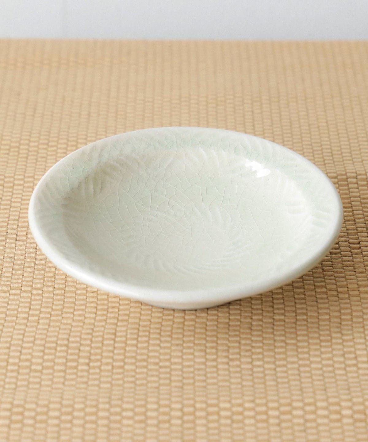 fennica（フェニカ）星の宮製陶 / 高橋あい 5寸縁付平皿 縄紋（食器