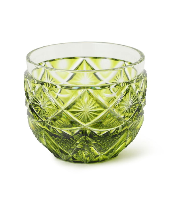 薩摩切子　ぐい呑み　/  弟子丸努 薩摩切子 ぐい呑み / 弟子丸努