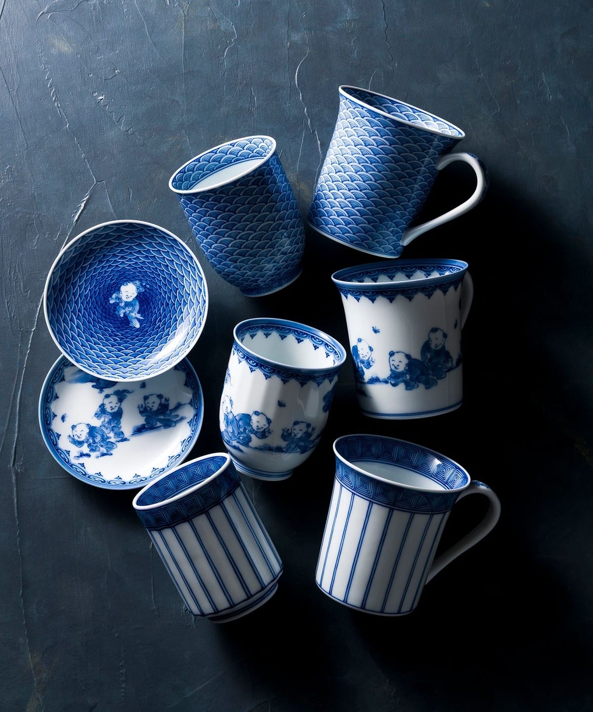 平戶松山窯 / 三川內燒 獻上唐子 茶杯