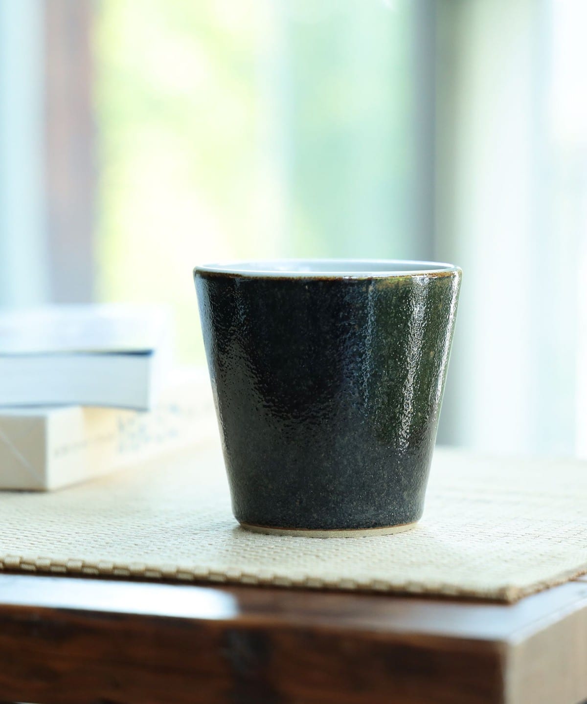 【別注】 出西窯 シュッサイガマ / 切立フリーカップ 食器・キッチン・食品 MEN 黒 ONE SIZE