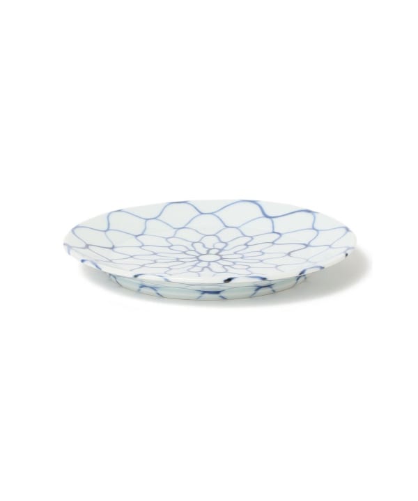 fennica（フェニカ）祐工窯 / 阿部眞士 染付網文 6寸皿（食器