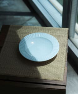 【九州のうつわ展】祐工窯 / 阿部眞士 白磁 7寸皿