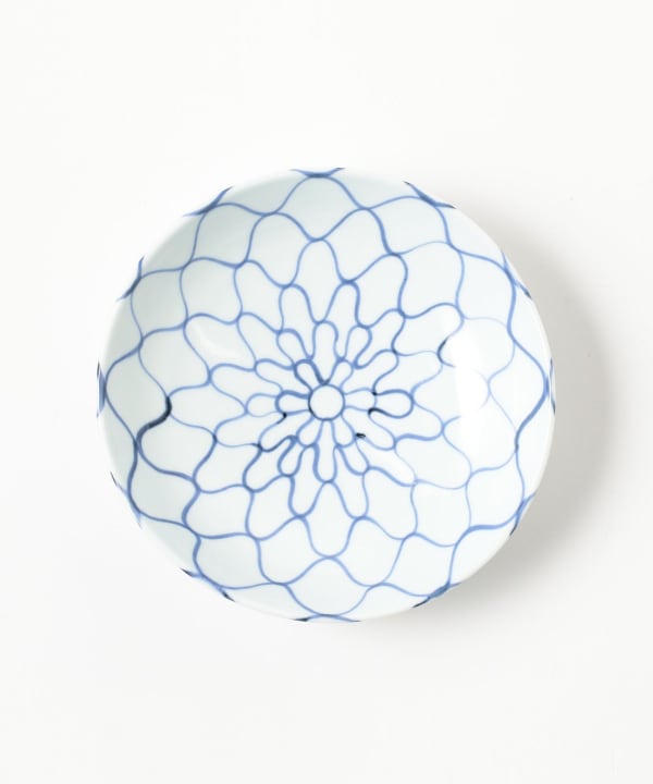 fennica（フェニカ）祐工窯 / 阿部眞士 染付網文 6寸鉢（食器