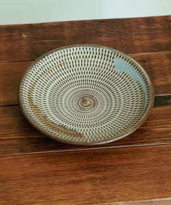 【九州のうつわ展】小石原焼 / 金丸窯 7寸皿