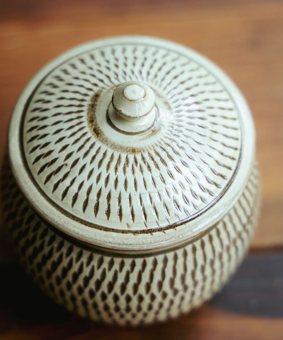 小石原焼 壺 小石原焼壺ヤマイチ窯梶原藤徳作