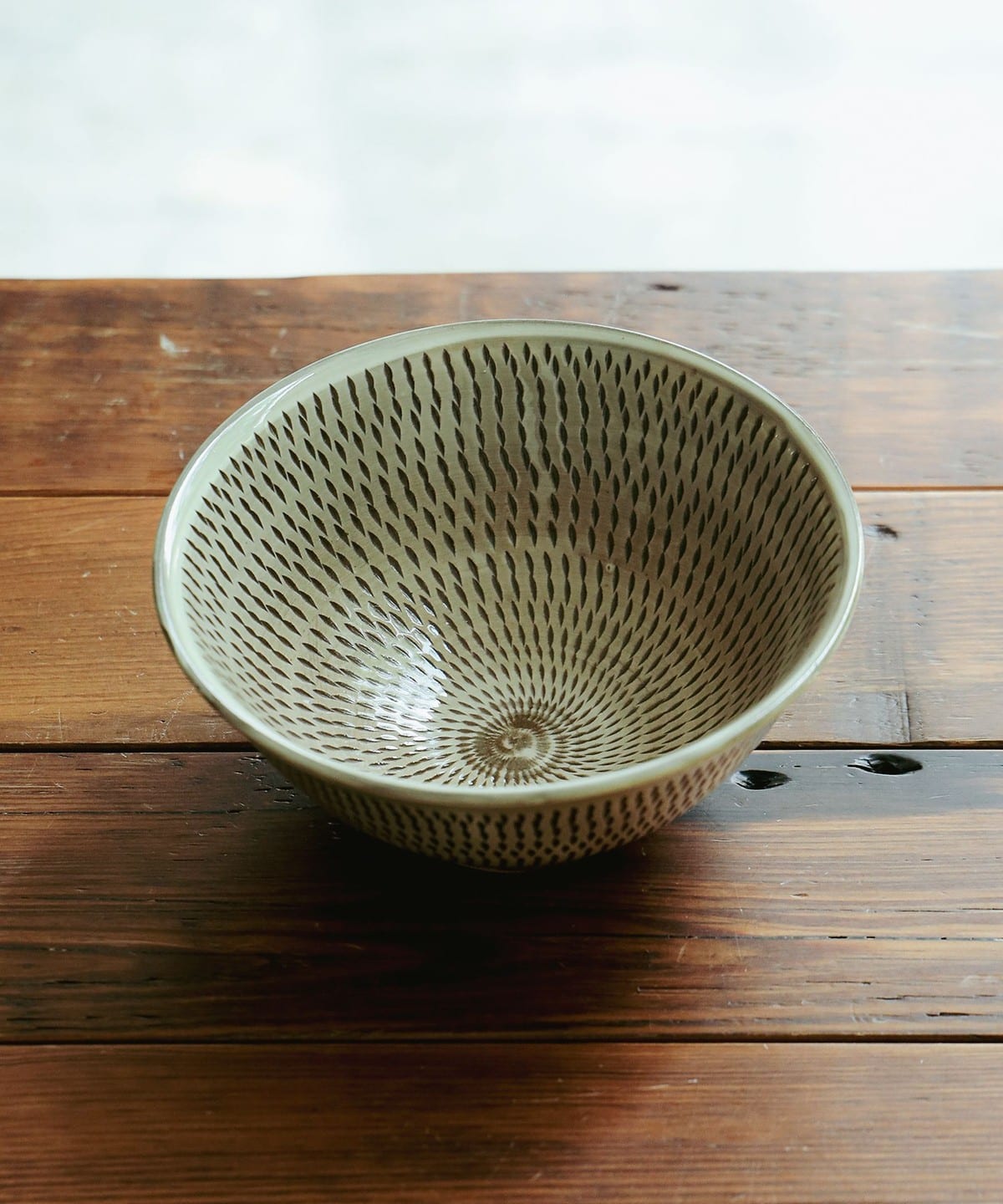 【九州のうつわ展】小石原焼 / 金丸窯 鉢 食器・キッチン・食品 MEN 両面飛鉋 ONE SIZE 【九州のうつわ展】小石原焼 / 金丸窯 鉢 食器・キッチン・食品 MEN 両面飛鉋 ONE SIZE