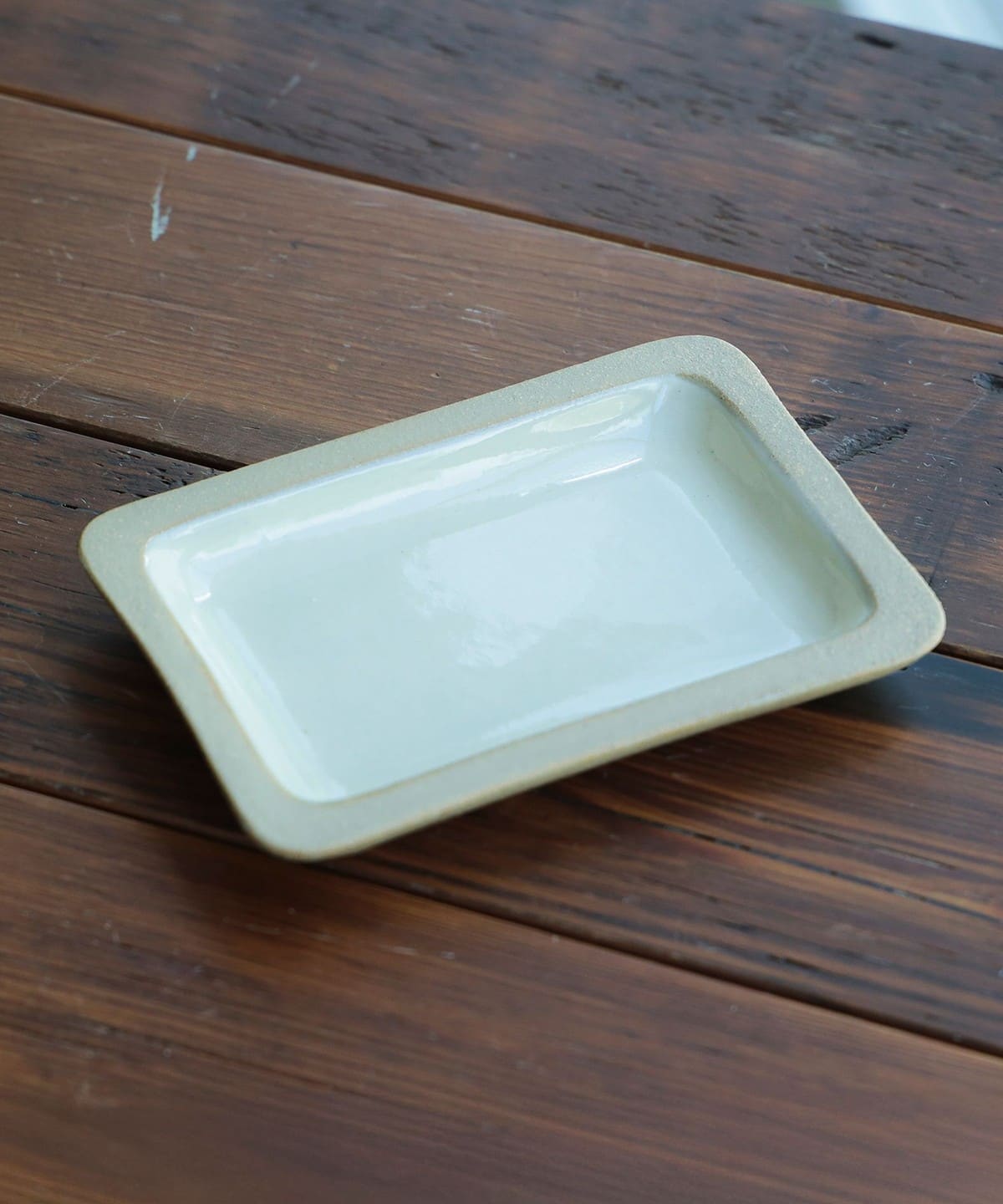 【ショップ限定商品】柳宗理 ヤナギソウリ / 出西窯 角皿 白 食器・キッチン・食品 MEN - ONE SIZE 【ショップ限定商品】柳宗理 ヤナギソウリ / 出西窯 角皿 白 食器・キッチン・食品 MEN - ONE SIZE