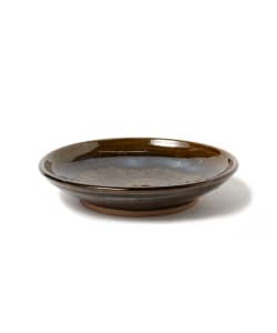 【九州のうつわ展】小代焼 / 中平窯 七寸印花皿