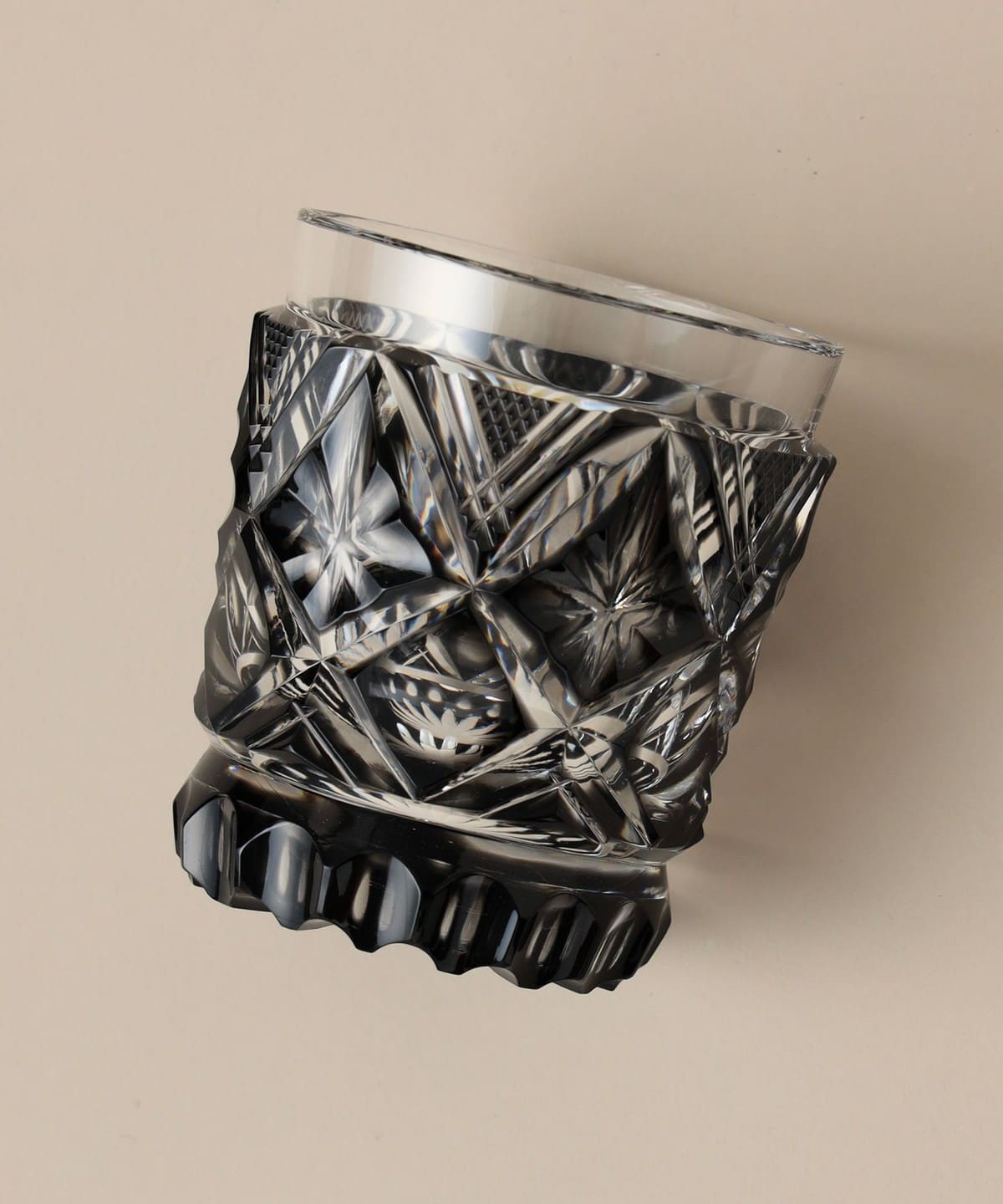 美の匠 ガラス工房 弟子丸 ビノタクミガラスコウボウデシマル / 薩摩切子 ショートロックグラス 黒 食器・キッチン・食品 MEN BLACK ONE SIZE 美の匠 ガラス工房 弟子丸 ビノタクミガラスコウボウデシマル / 薩摩切子 ショートロックグラス 黒 食器・キッチン・食品 MEN BLACK ONE SIZE