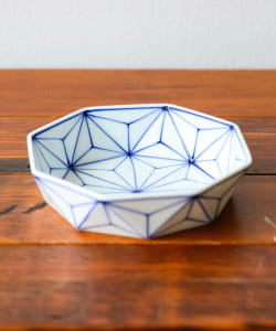 眞窯 / 麻の葉 鉢 中