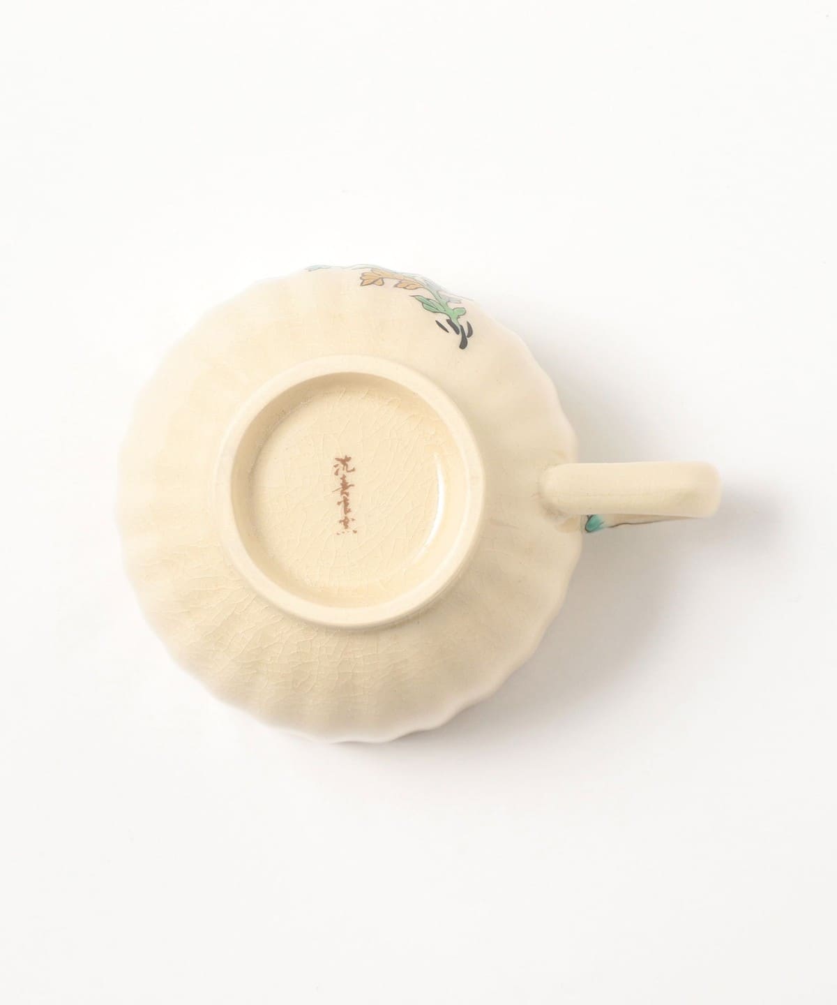 BEAMS JAPAN（ビームス ジャパン）沈壽官窯 / 白薩摩 菊脚コーヒー 