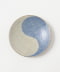 Streaks/Blue and white paint