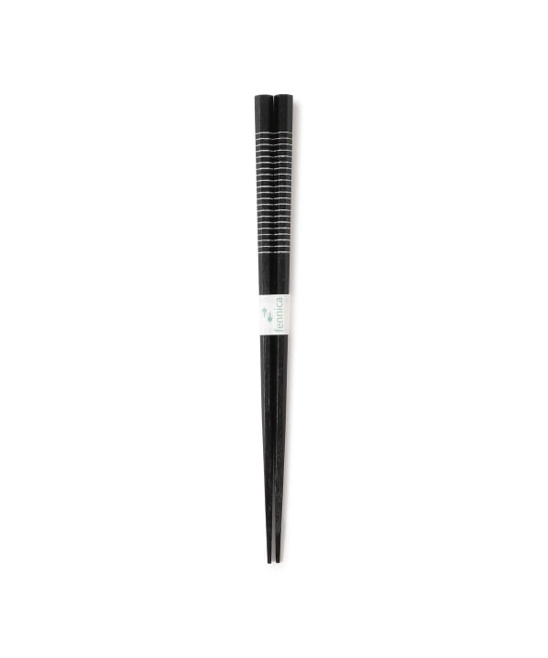 川上商店 / 先角八角糸巻黒 23.5cm