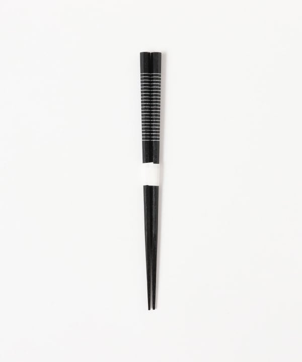 川上商店 / 先角八角糸巻黒 23.5cm