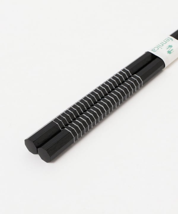 川上商店 / 先角八角糸巻黒 23.5cm