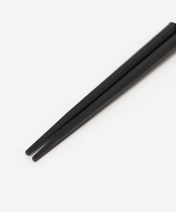 川上商店 / 先角八角糸巻黒 23.5cm