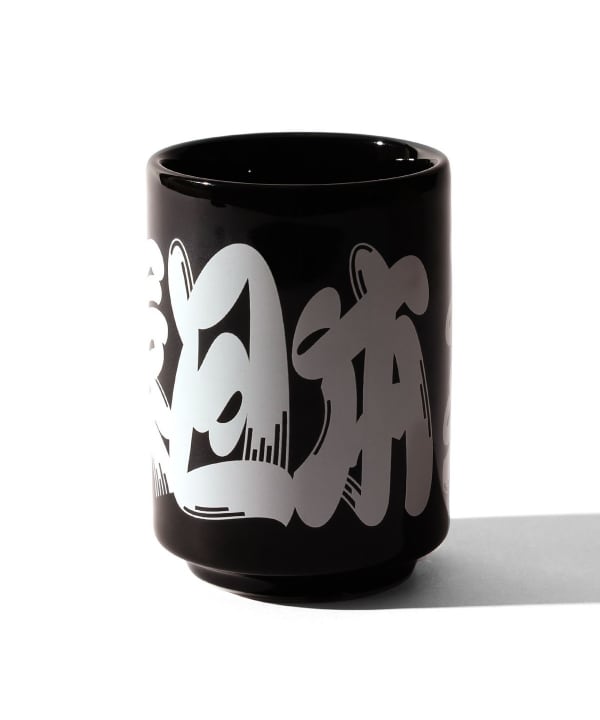 美異夢素日本 髭文字 湯呑