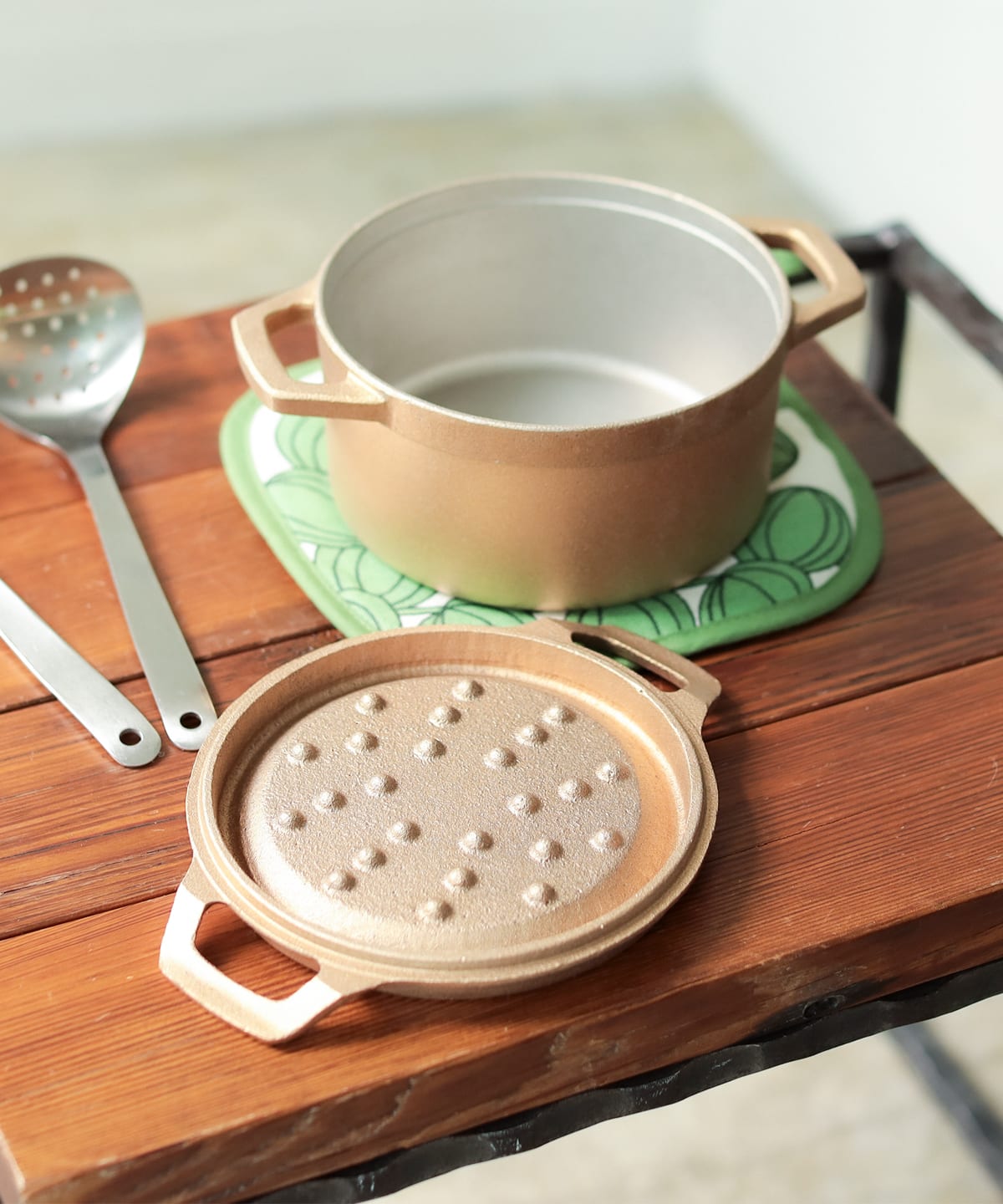 imono / tefu-tefu 銅合金鋳物製 鍋 16cm 食器・キッチン・食品 MEN - ONE SIZE imono / tefu-tefu 銅合金鋳物製 鍋 16cm 食器・キッチン・食品 MEN - ONE SIZE