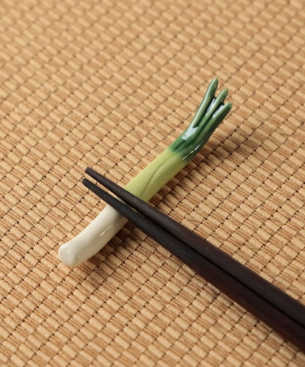 井白窯/筷子架蔬菜系列※商品的顏色請參照商品單體在白色背景下拍攝的圖片。