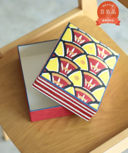 【別注】桂樹舎 / 文庫箱 鱗 うろこ柄 小