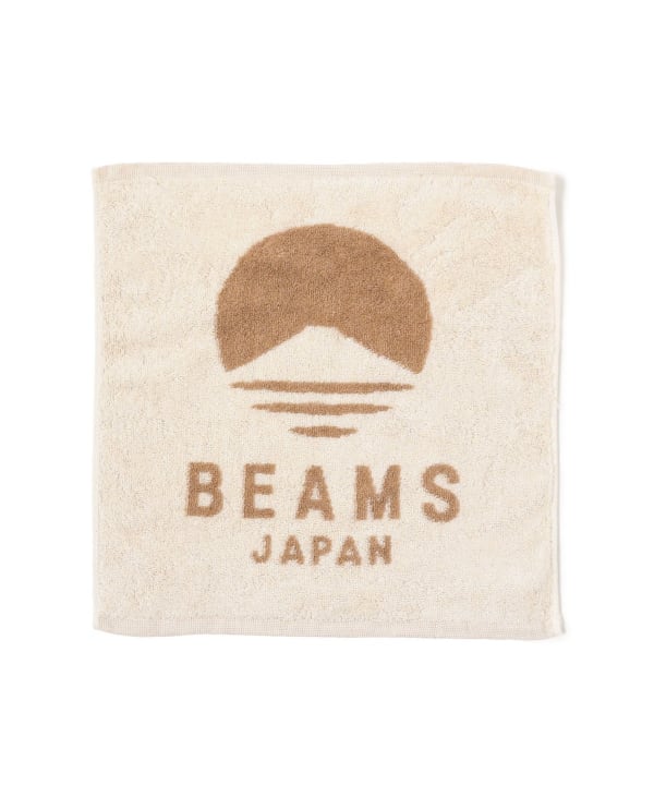 BEAMS JAPAN（ビームス ジャパン）【別注】みやざきタオル / ビームス ジャパン ロゴ ハンドタオル（インテリア タオル・バスタオル）通販｜ BEAMS