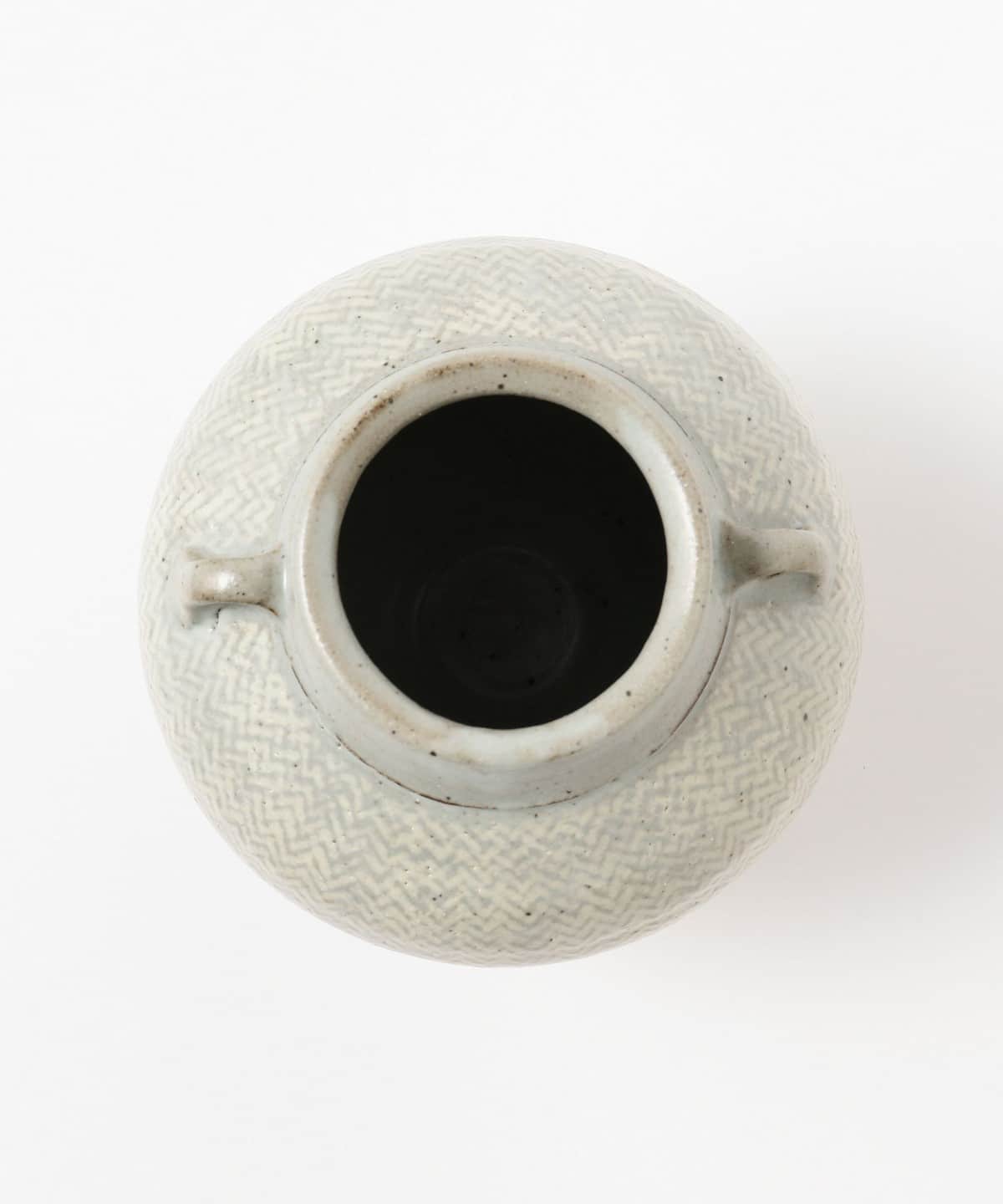 fennica（フェニカ）島岡製陶所 / 島岡桂 縄文象嵌 耳付壷