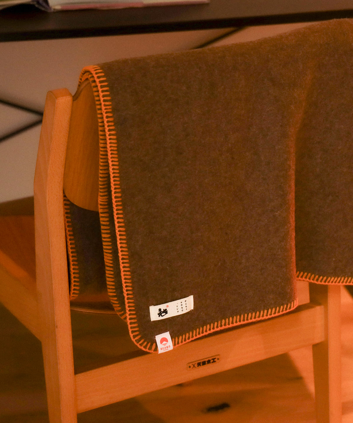 【別注】毛七 ブランケット インテリア MEN BROWN ONE SIZE 【別注】毛七 ブランケット インテリア MEN BROWN ONE SIZE