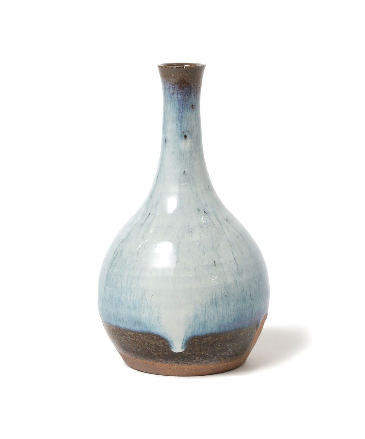 【九州のうつわ展】小代焼 ショウダイヤキ / 中平窯 鶴首花入 インテリア MEN 青小代 ONE SIZE 【九州のうつわ展】小代焼 ショウダイヤキ / 中平窯 鶴首花入 インテリア MEN 青小代 ONE SIZE