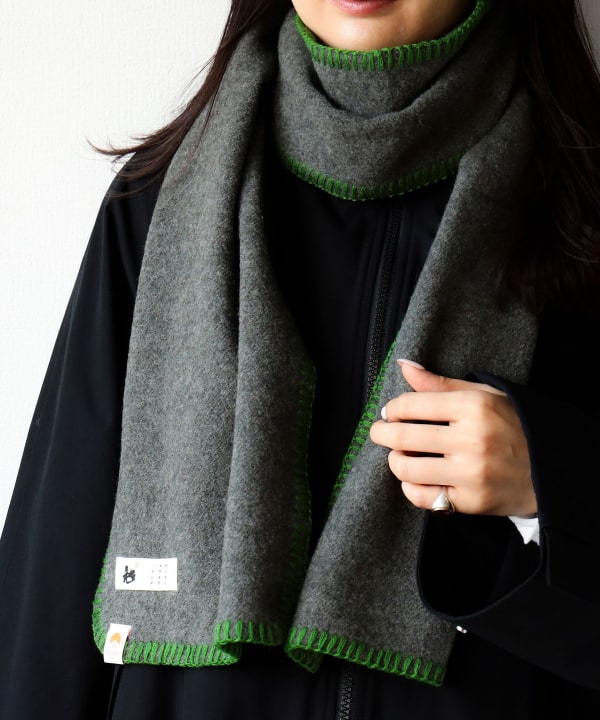 【希少】Y’s マフラーオリーブグリーン**即購入可　⭐︎特別価格⭐︎ カシミヤマフラー オリーブグリーン | クルーズ・インターナショナル