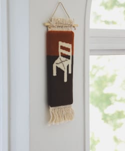 【Wall art collections】【別注】米沢緞通 / 滝沢工房 タペストリー 「椅子」