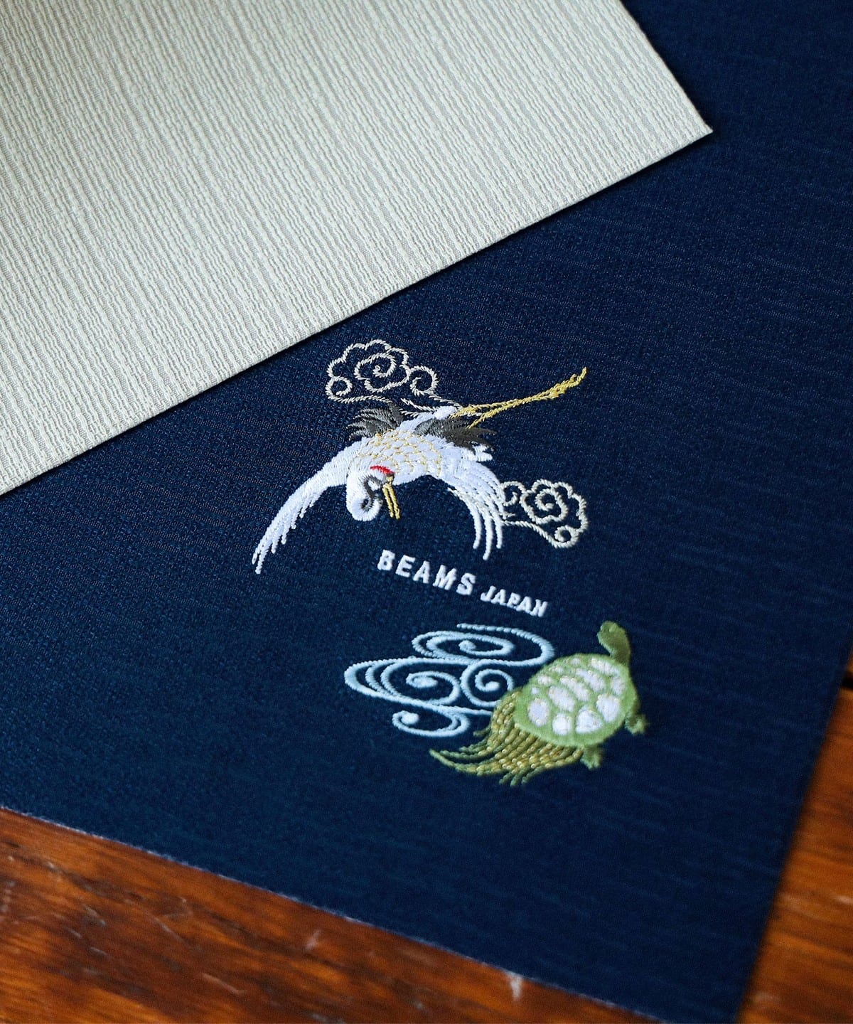 BEAMS JAPAN (BEAMS JAPAN) Lucky embroidered placemats (tableware