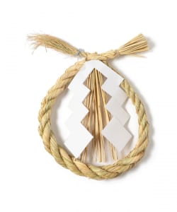 天草 しめ縄 玄関 丸