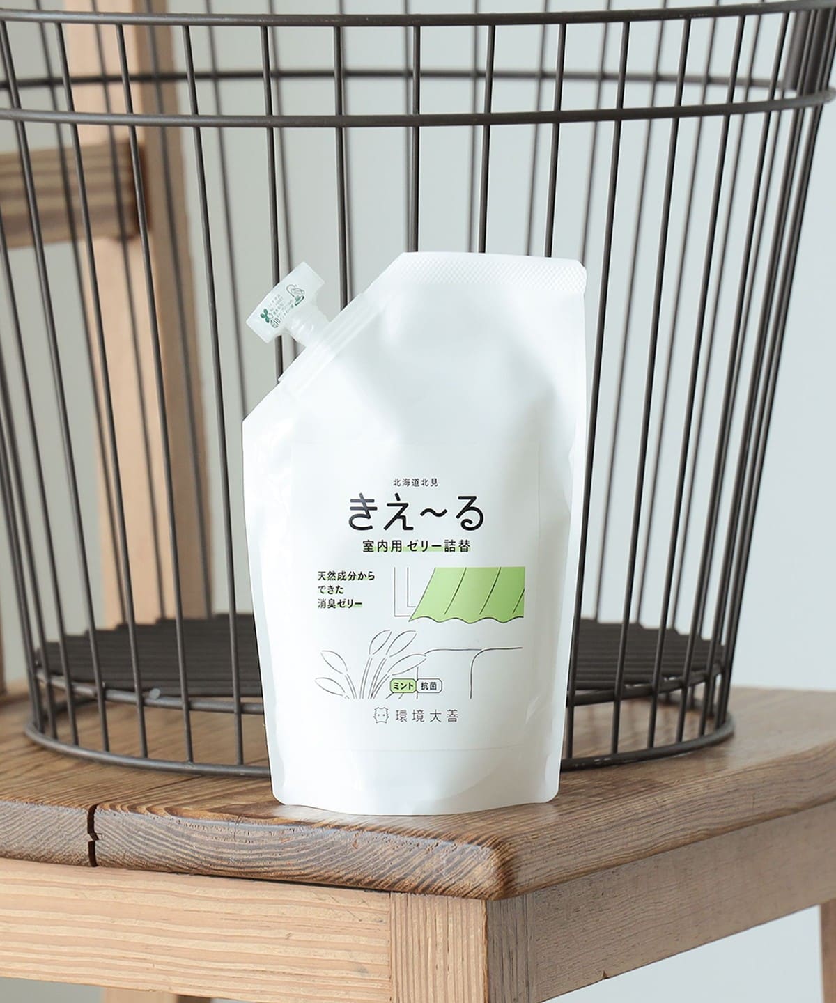 環境大善 カンキョウタイゼン / きえ る 室内用 ゼリータイプ 詰替 480g インテリア MEN 480gミントの香り ONE SIZE 環境大善 カンキョウタイゼン / きえ る 室内用 ゼリータイプ 詰替 480g インテリア MEN 480gミントの香り ONE SIZE