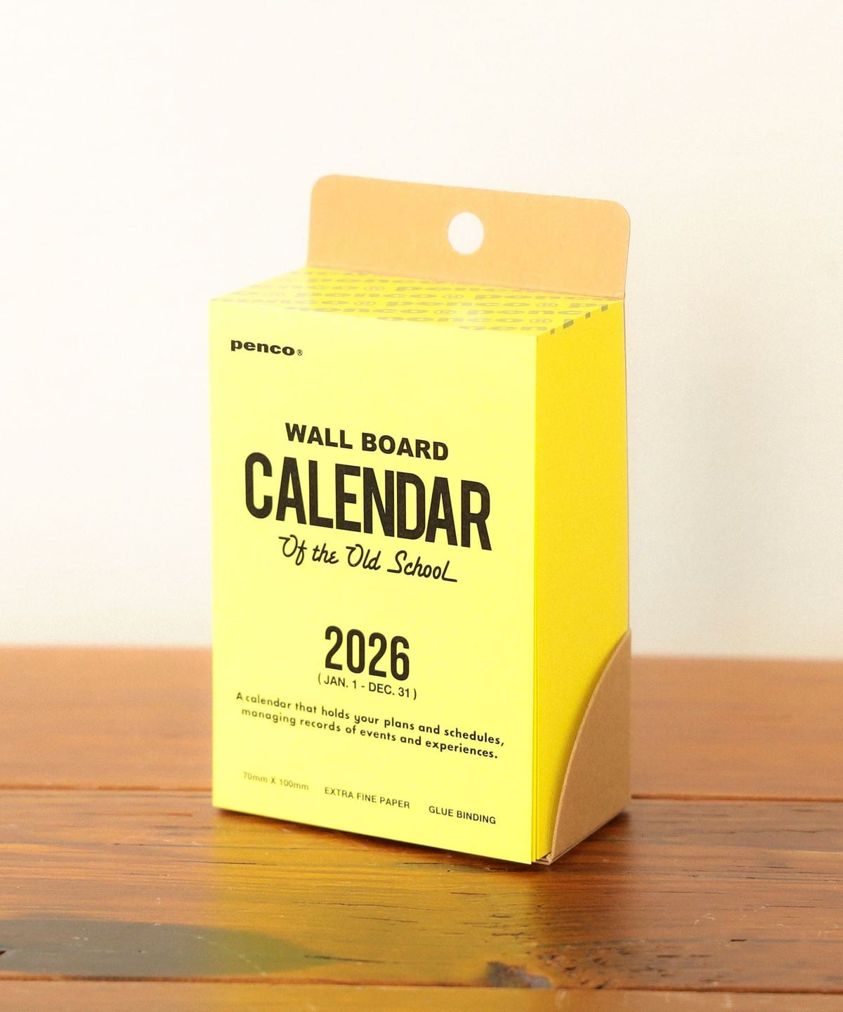 BEAMS JAPAN（ビームス ジャパン）penco / ブロックメモカレンダー