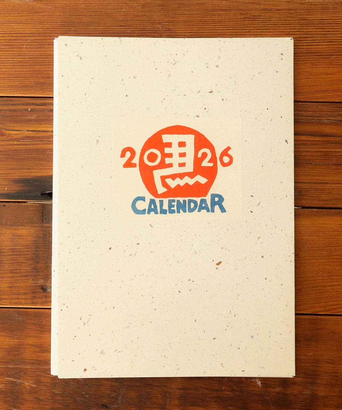 fennica (fennica) Koichi Odanaka Stencil Dye Calendar 2026 Edition