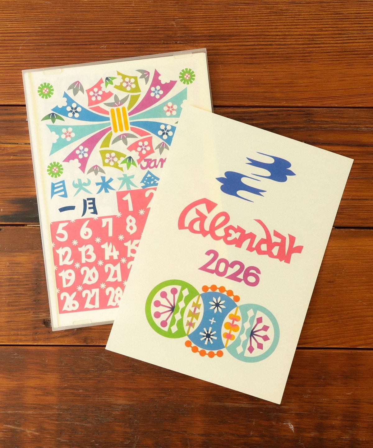 fennica（フェニカ）【別注】水戸稔博型染工房 / カレンダー 卓上 A5