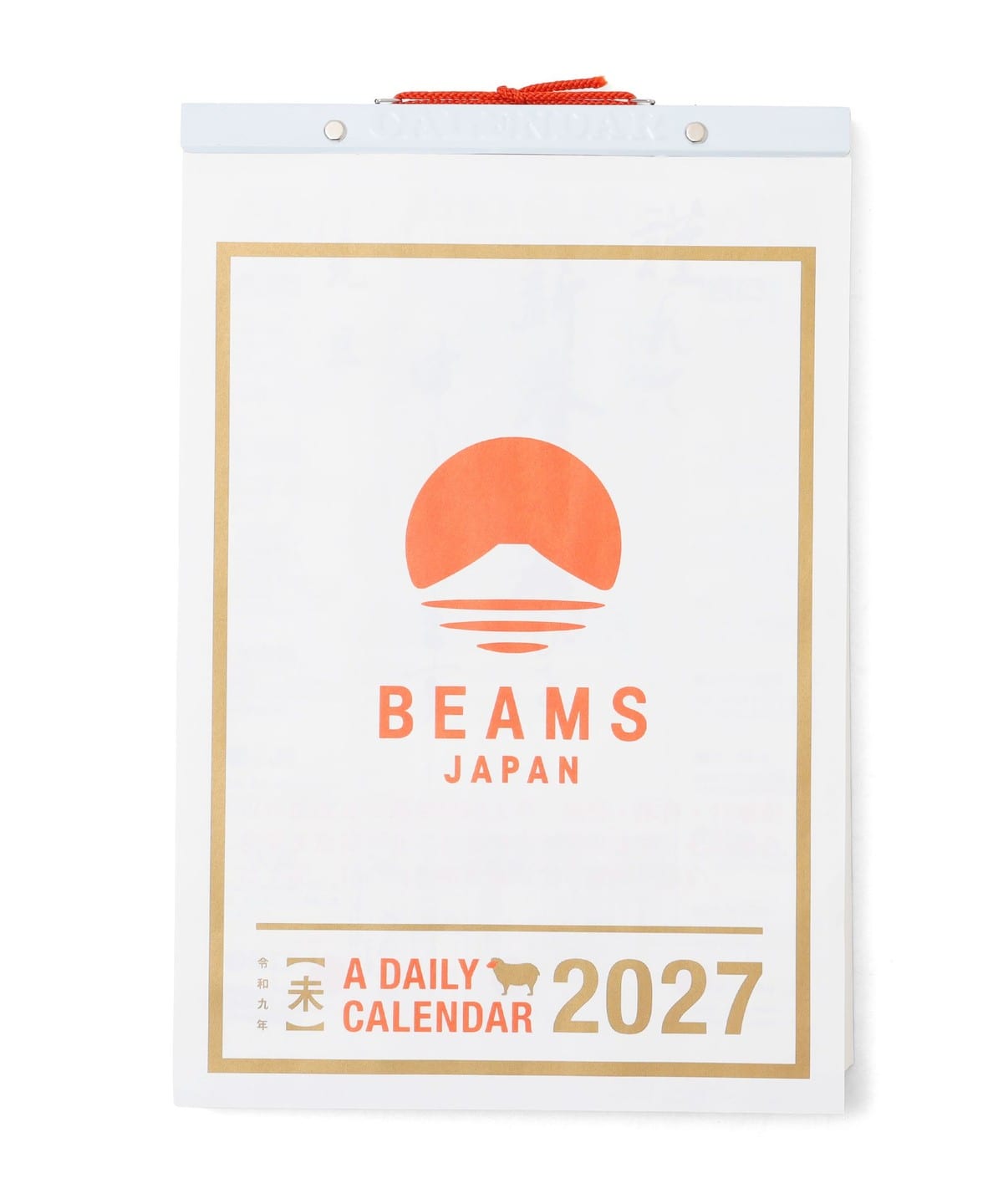 YUJINART×BEAMS JAPAN◼️別注　干支　午　大 BEAMS JAPAN（ビームス ジャパン）【別注】新日本カレンダー