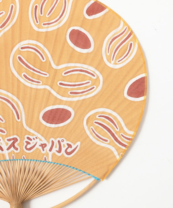 【別注】額賀屋染工場 / 落花生 団扇