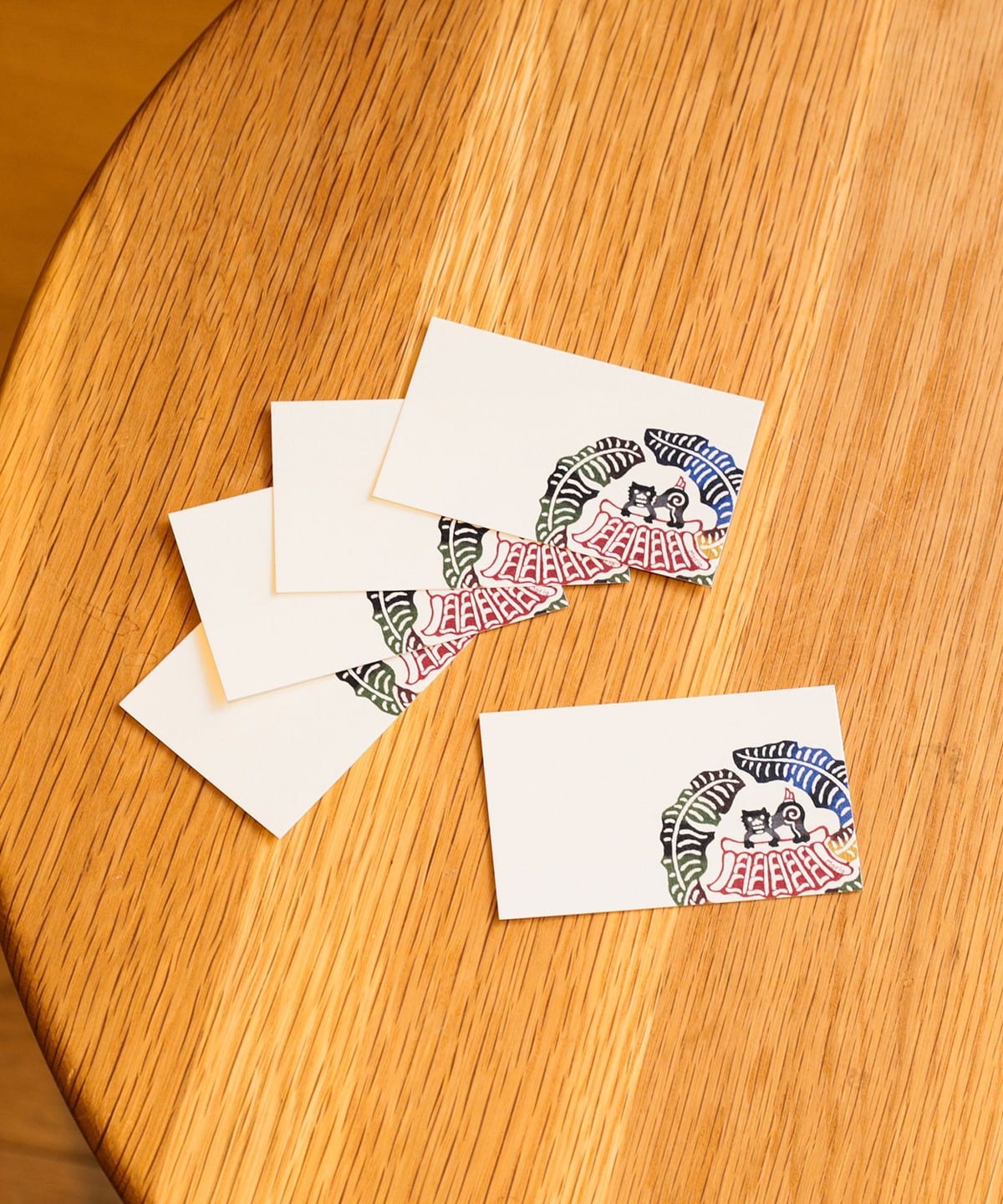 【OkinawanMarket】紅型工房 守紅 / 紅型プリント メッセージカード 雑貨・ホビー MEN 芭蕉シーサー ONE SIZE 【OkinawanMarket】紅型工房 守紅 / 紅型プリント メッセージカード 雑貨・ホビー MEN 芭蕉シーサー ONE SIZE