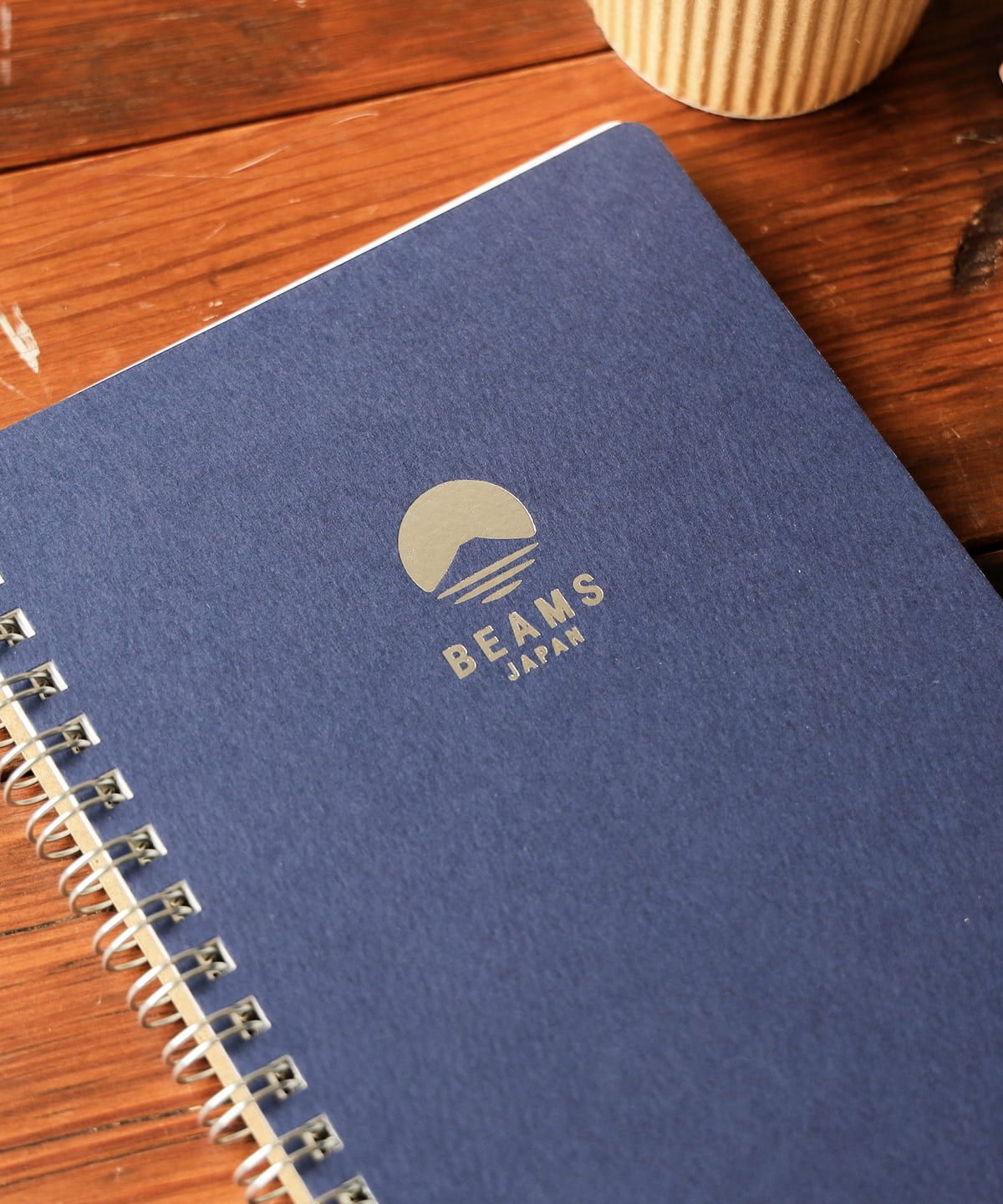 【値下げ】HERMES 青 レザー リングノート 新品未使用 BEAMS JAPAN（ビームス ジャパン）リングノート B7（雑貨・ホビー