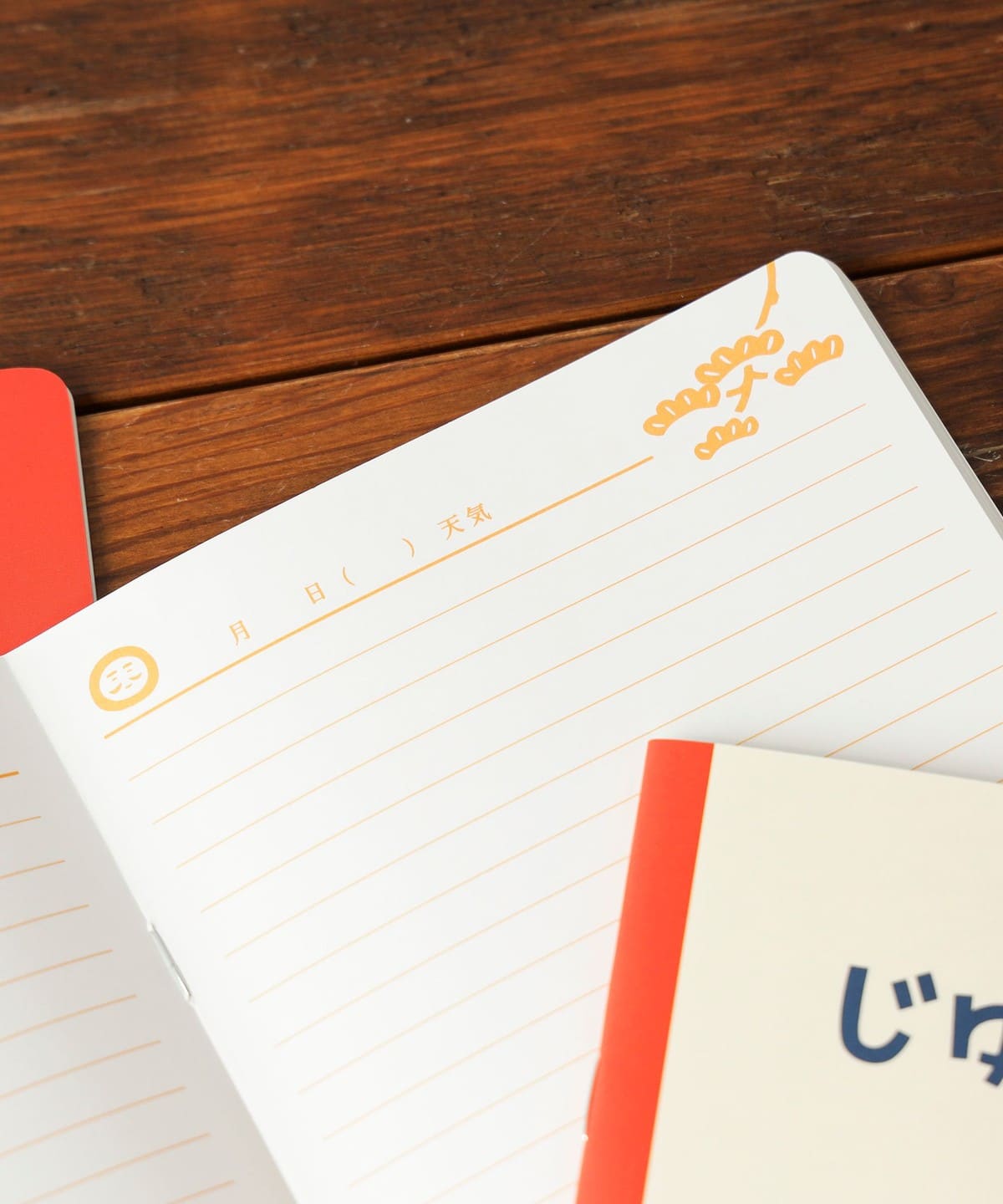 【別注】NEW RETRO / 吉祥物 自由筆記本 3冊組