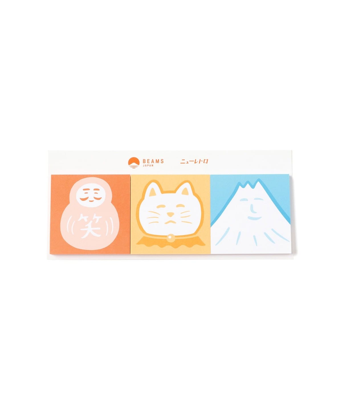 【別注】NEW RETRO / 吉祥物 便利貼 3款組