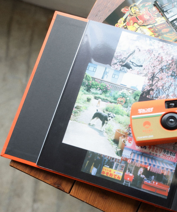 [Special order] Disposable Camera Photo Album *Please refer to the image of the product alone against a white background for the actual color of the product.