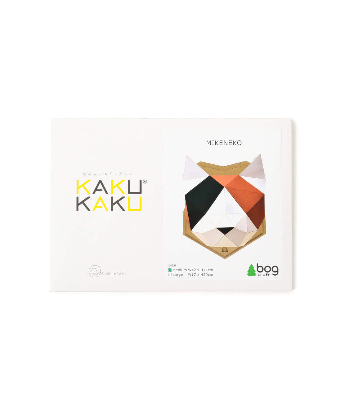 bog craft / KAKUKAKU 立體壁飾 中型