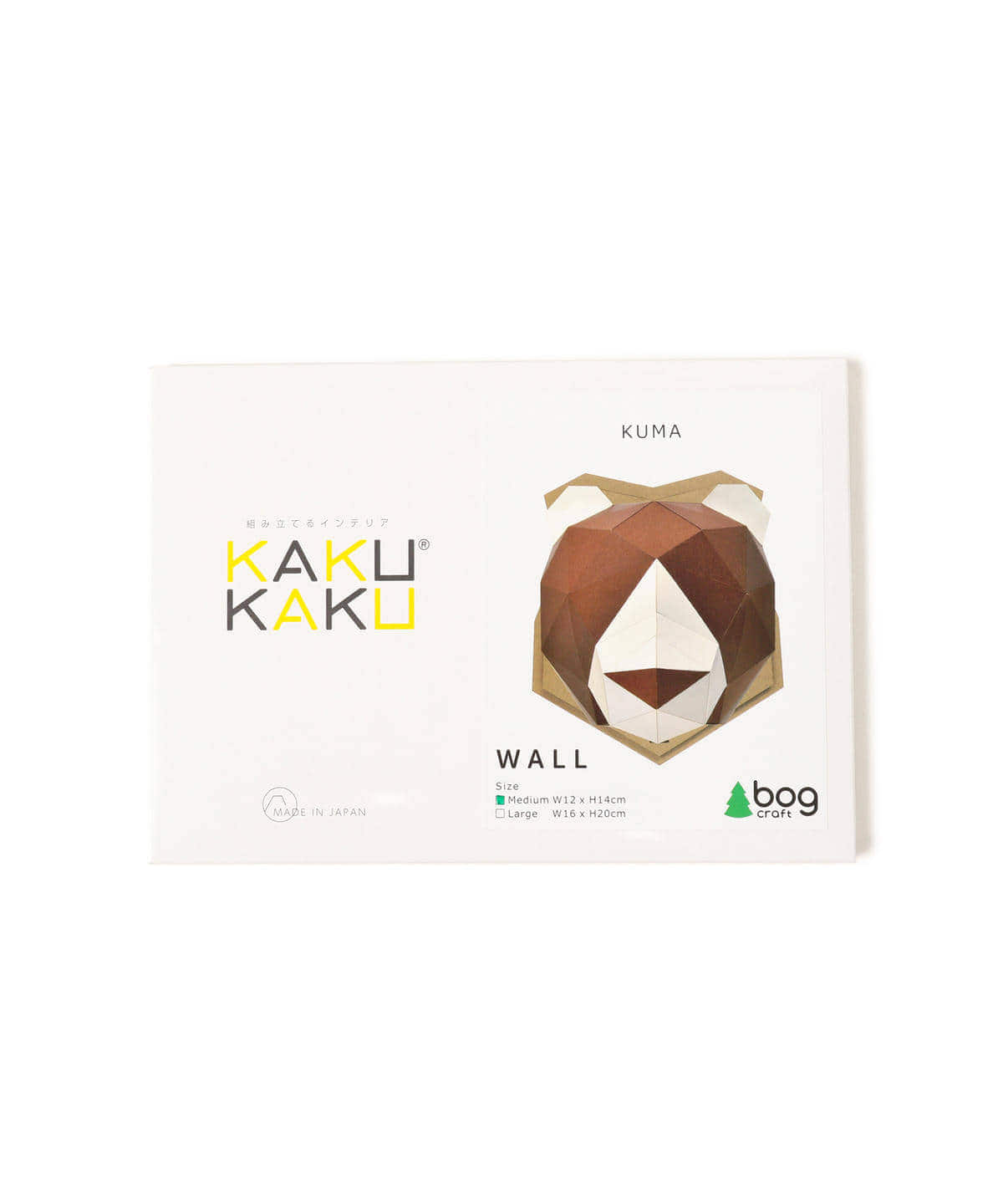 bog craft / KAKUKAKU 立體壁飾 中型