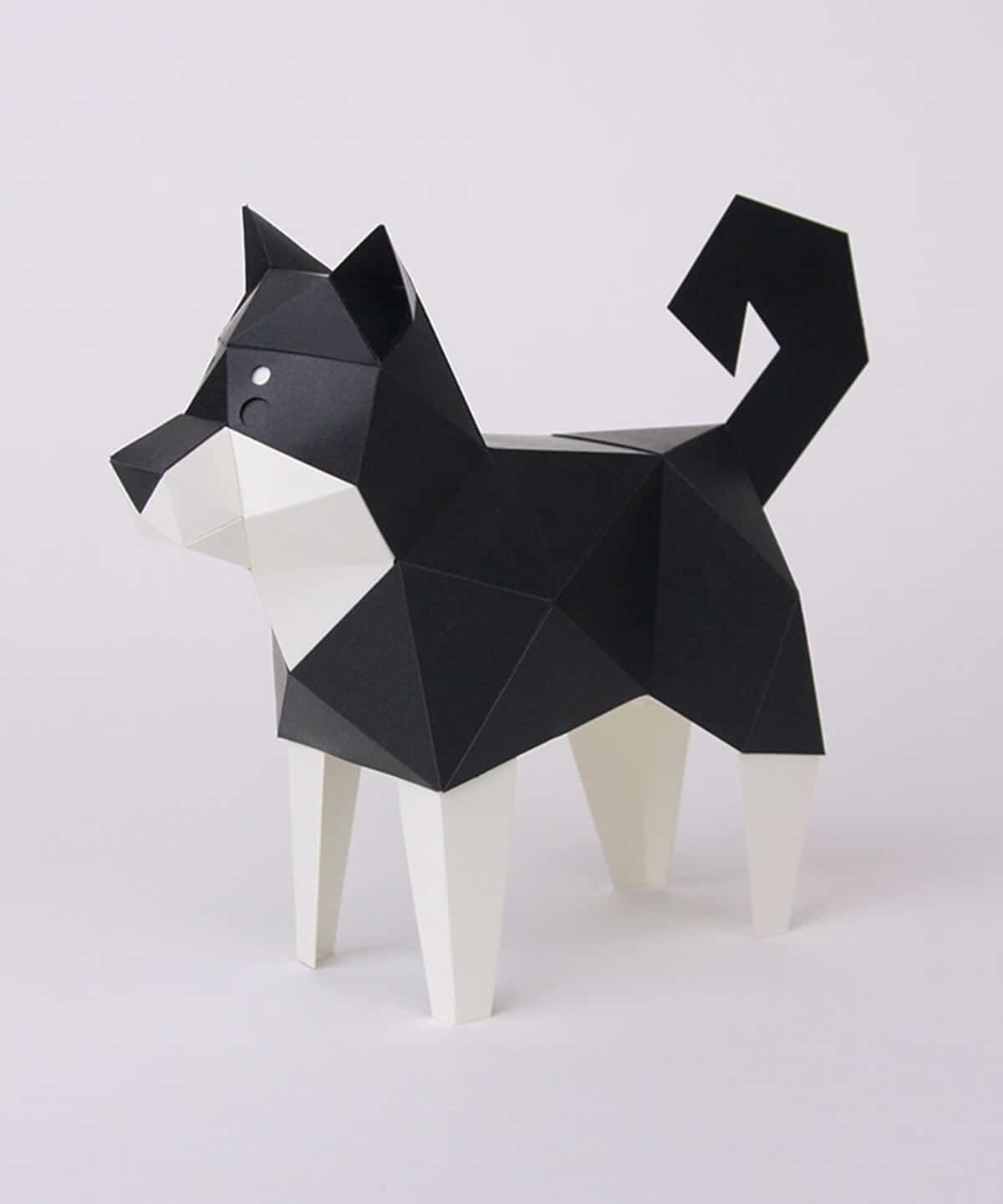 bog craft ボグ クラフト / KAKUKAKU TINY インテリア MEN 柴犬黒 ONE SIZE bog craft ボグ クラフト / KAKUKAKU TINY インテリア MEN 柴犬黒 ONE SIZE