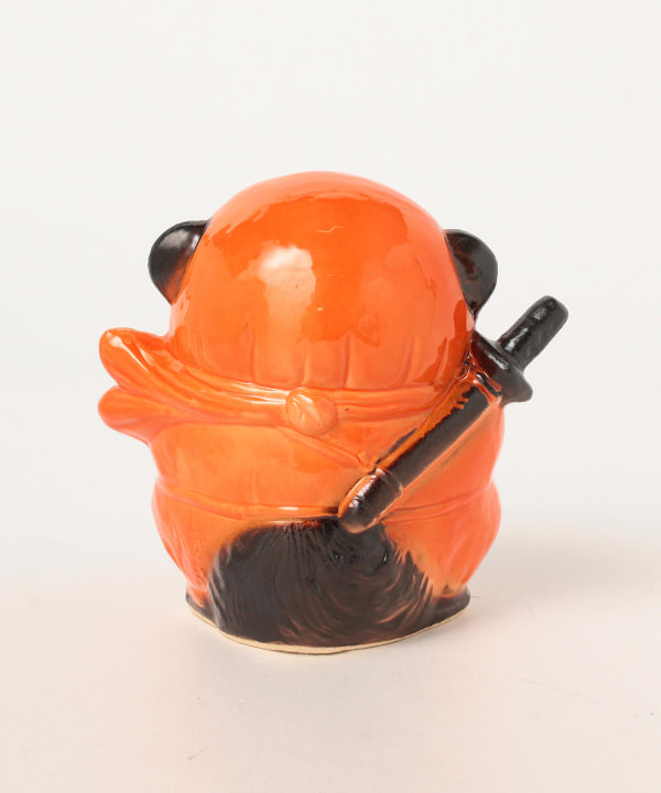 Beams Japan ビームス ジャパン Beams Japan 別注 信楽焼 忍者たぬき 橙色 だいだい インテリア インテリアアクセサリー 通販 Beams