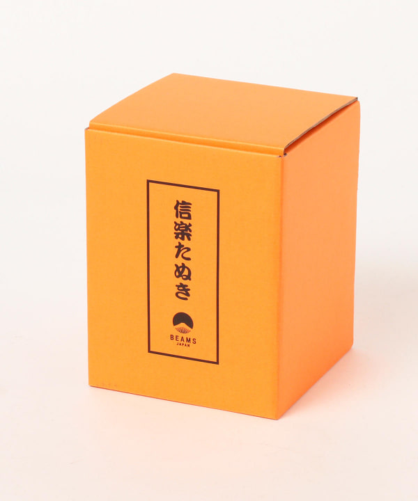 Beams Japan ビームス ジャパン Beams Japan 別注 信楽焼 忍者たぬき 橙色 だいだい インテリア インテリアアクセサリー 通販 Beams