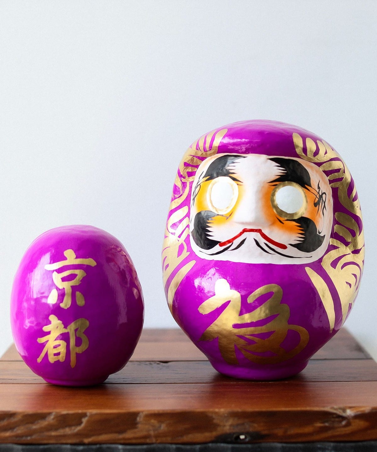 【門市限定】【別注】白河達摩總本舖 / 達摩 紫 25cm